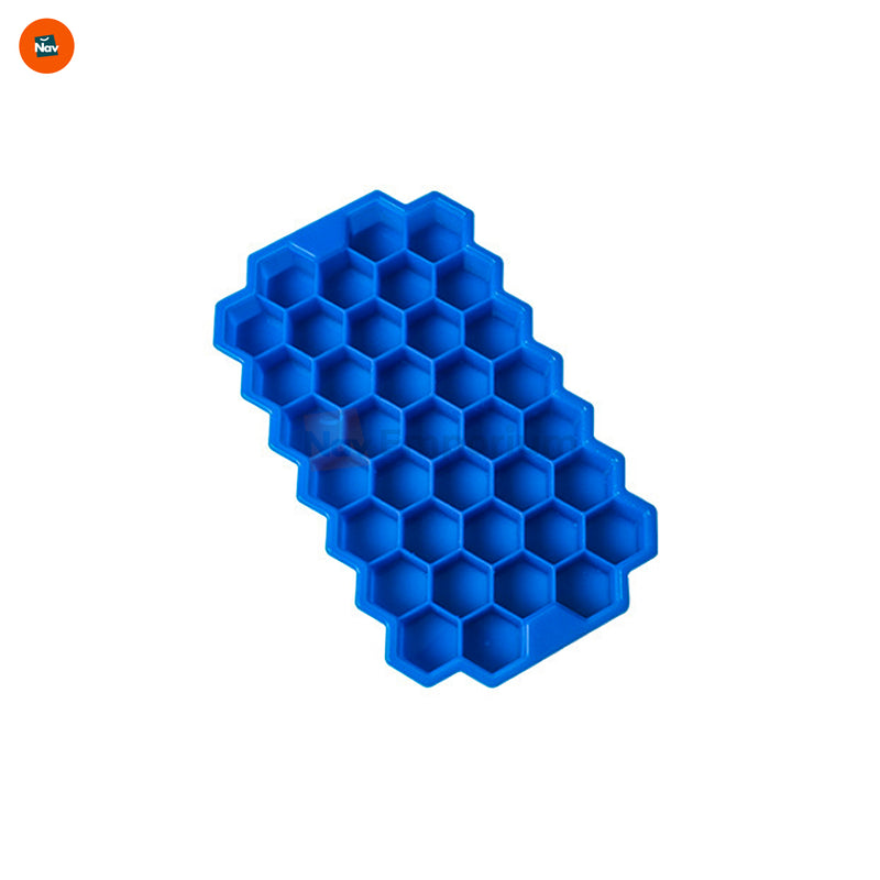 Flexible silicone ice tray 
