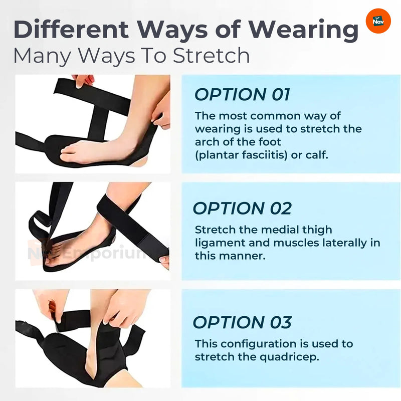  Feature image six-loop flexibility strap construction