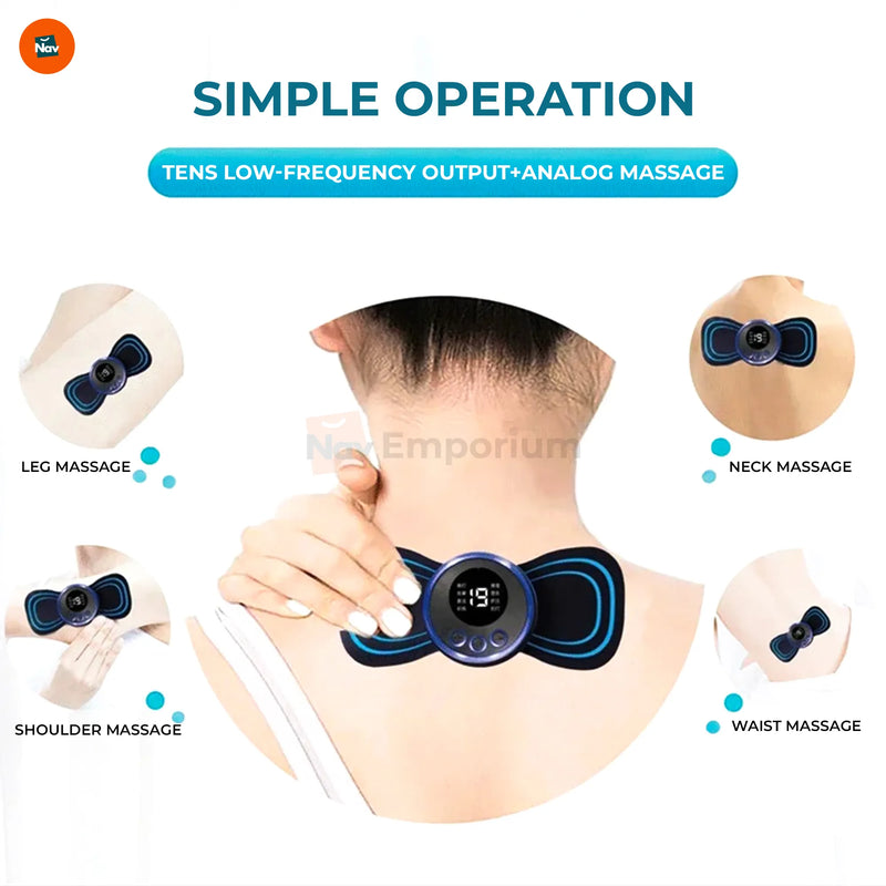  Feature image showing usb portable ems massager charging