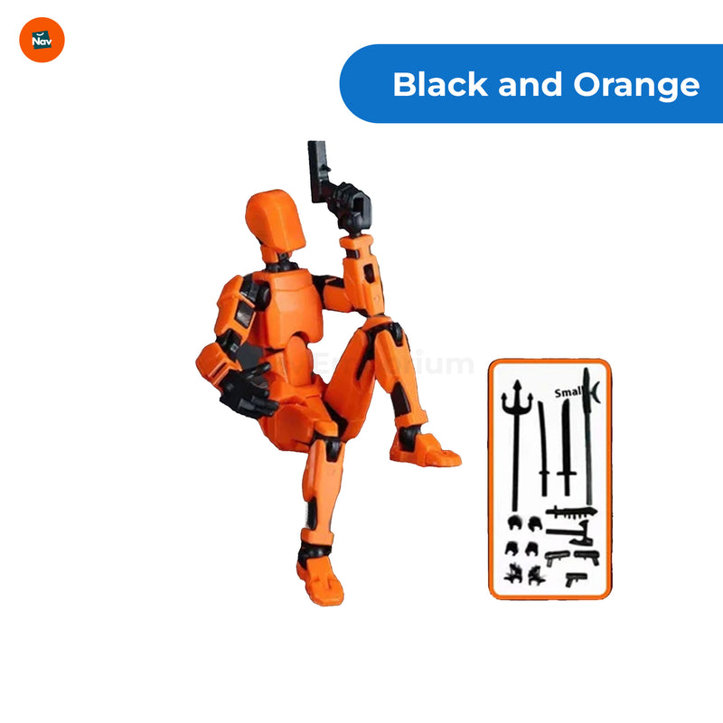 FlexiBot 13 Action Figure Close-up  10